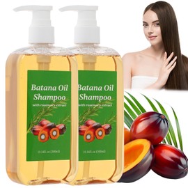 2PCS Shampoo De Batana, Rosemary Oil Shampoo De Batana Para La Caida Del Cabello, Nourishing & Regenerating Hair-Soft and Fluffy for Men & Women (2pcs)