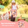 Tkifoda Chicken Egg Apron for Kids, Egg Collecting Apron for