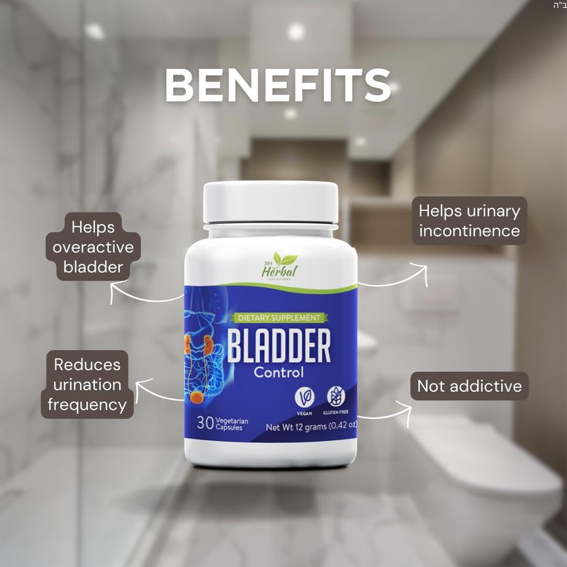 Bladder Control Suppplement, Bladder Support Supplement for Men & Women,