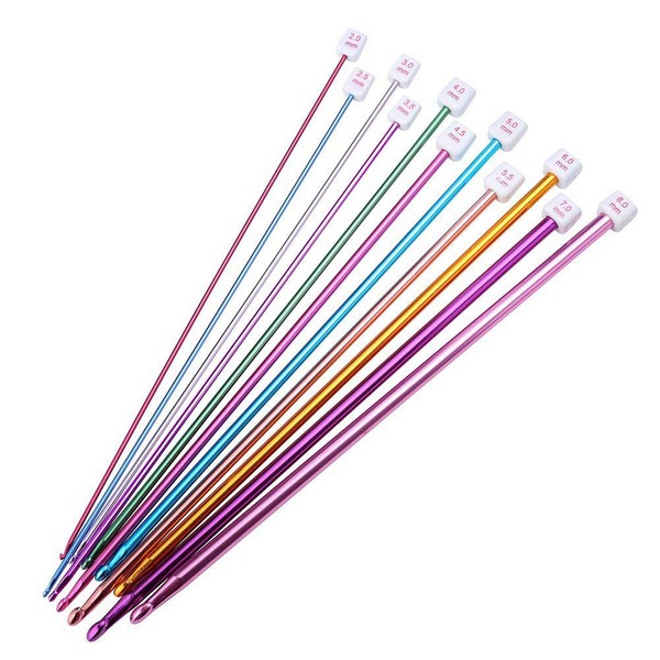 11 Crochet Knitting Rods, Lace Needles, DIY Handicrafts, Knitting Needles,