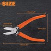 SPEEDWOX Wire Cutter 15 Angled Flush Cutters for Electronic Components