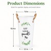 Wedding Sparkler Buckets, 2 Pack Metal Holders