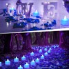 KOABY 2000/4000/8000pcs Artificial Rose Petals with LED Tea Lights Kit,