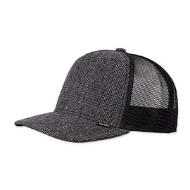 Djinns - Woven Tile - Trucker Cap Mesh Cap Hat Cap Hat Caps, Grey/black