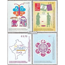 kosovo 64-67 (complete.issue.) unmounted mint/never hinged ** MNH 2007 Rights Handicapped People (Stamps for collectors) Health