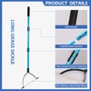 sancat Weed Cutter with Double-Edged Sharp Blade,51 inch Stainless Steel