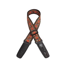 Lock It LIS065 Guitar Strap - Classic Woven, Persian