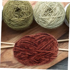 CORHAD Wool Thread for Crocheting Knitting Soft Yarn for Blanket Dishcloths DIY Yarn Bundle Hand-Knitting Material