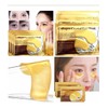10 Sobres Ojos Colageno 24k Bolsas Ojeras Ojos Gold