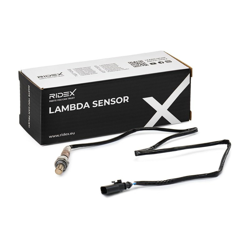 RIDEX 3922L0751 Oxygen O2 Sensor Heated 880 mm