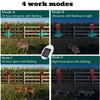 Comboss Solar Outdoor Motion Sensor Alarm, 129dB Dog Barking &