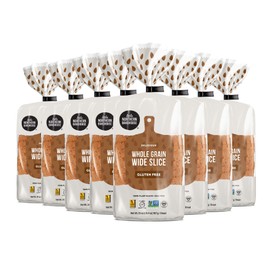 Little Northern Bakehouse Gluten Free Wide Sliced Whole Grain Bread, Non-GMO and Allergy-Friendly Bread (8 pack, 20 oz. each)