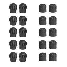 5 Pairs Two Way Radio Volume Knob & Channel Knob Kit Button Cap Replacement for XTS5000 XTS3000 Walkie Talkie Accessories