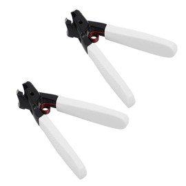 VICASKY 2pcs Ergonomic Toenail Clippers Splash Guard Heavy Duty Nail Clippers for Men Women Thick Nail for Seniors Home