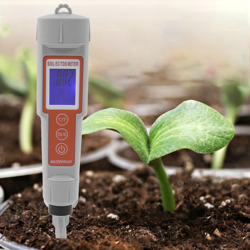 3 in 1 Soil Tester EC TDS Temperature Analyzer Meter