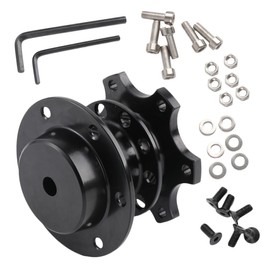 Mobestech Formula Steering Wheel Quick Release for Car Accessories Heighten Adapter for Racing Cars Random Style