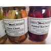 Annie's Kitchen Assorted pickled foods; Pickled red beets, Chow Chow,