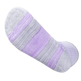 YUEDGE Womens Grey Cotton Crew Socks For Women Size 6-9, Moisture Wicking Cushioned Gym Golf Tennis Casual Work Athletic Socks, Multicolor, 5 Pairs/Pack
