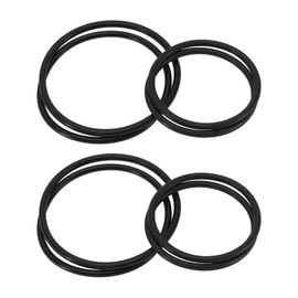 ECSiNG 12 Pcs Bicycle Mount Bands Rubber O-Ring Elastic Bands Kit Compatible with Garmin Quick Release Quarter Turn Bike Mounts for Sport Cycling Accessories