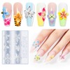 MIZHSE 3D Nail Molds for Nail Art, 1PC Silicone 3D