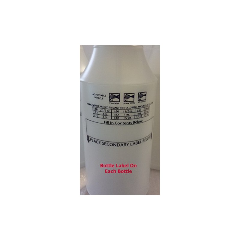 Spray Bottles with Large Top for Easy Filling, Reusable, 32oz,