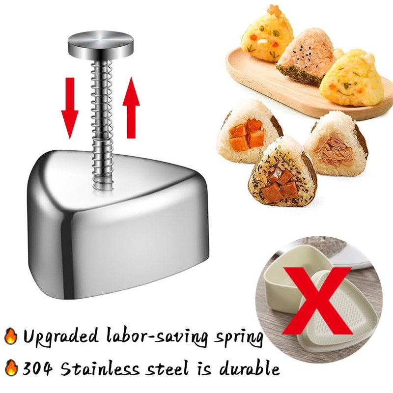 Vientiane Sushi Rice Mould, Sushi Onigiri Mould Stainless, Nigiri Maker,