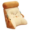 Backrest Pillow Washable Removable Cover Soft Cartoon Animal Back Support