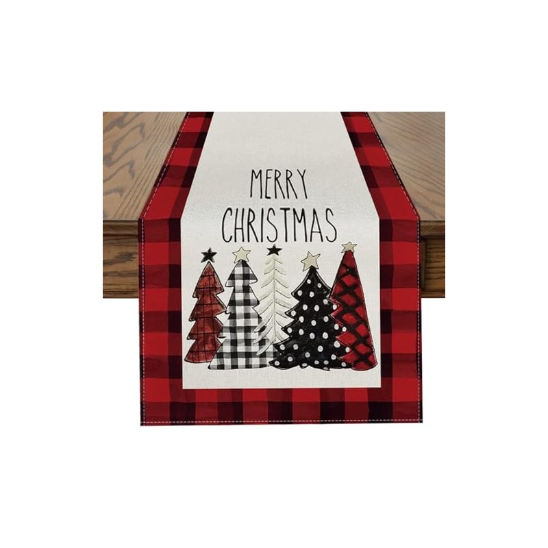uunida Camino de Mesa Navidad Estampado - Decoración Navideña -