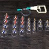 24pcs U shape Cups Chinese Vacuum Cupping Set Massage Therapy