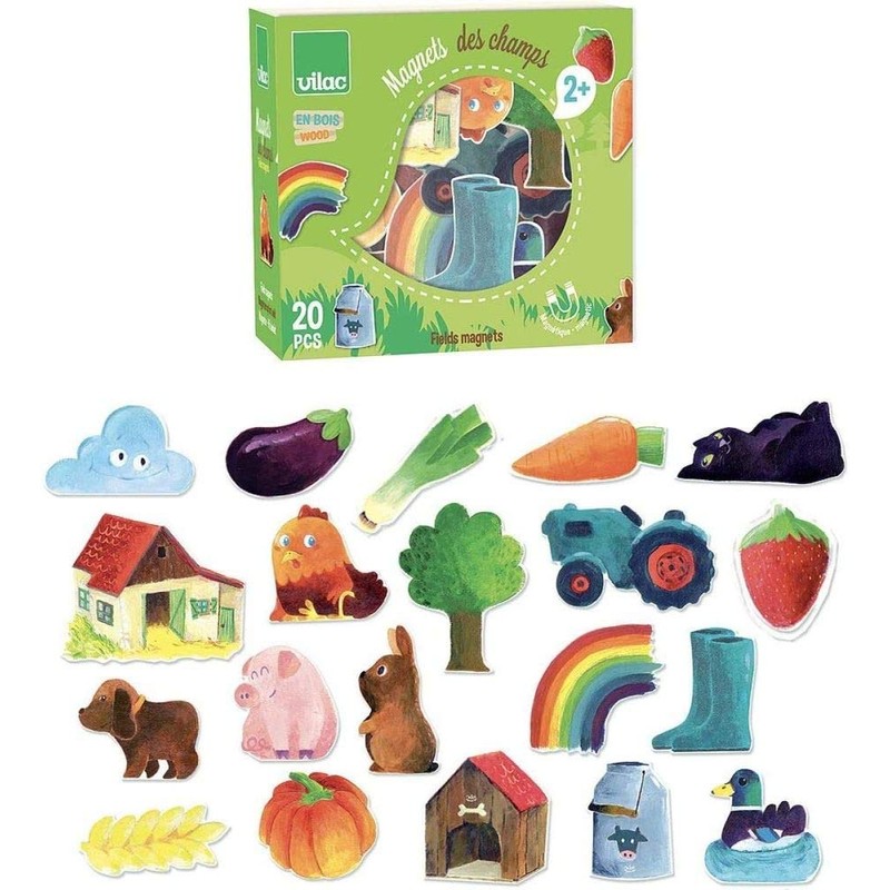 Vilac 8039, 8039 Field Magnets from 2 Years