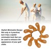 9pcs Golf Club Cover PU Leather Stylish Portable Golf Head