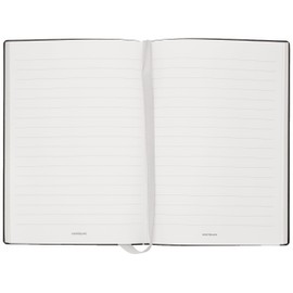 Montblanc Notebook Black Lined #146 Fine Stationery 113294 – Elegant Journal with Leather Binding and Ruled Pages – 1 x (5.9 x 8.2 in.)