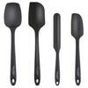 4-Piece Silicone Baking Spatula Set - Rubber Spatulas Silicone Heat