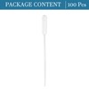 QUARKZMAN Pack of 100 0.5 ml Pipettes Dropper Disposable Pipettes