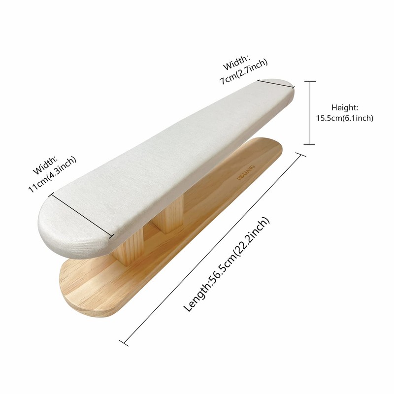 DE-LIANG Padded Chest & Sleeve Tailor Ironing Board Long with