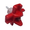 Farm Basics Horizontal Poultry Drinker Nipple (4 Pack) for Chickens,