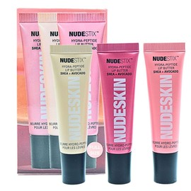NUDESTIX Hydra-peptide Lip Butter Tint Set - 3 pcs Hydrating + Plumping