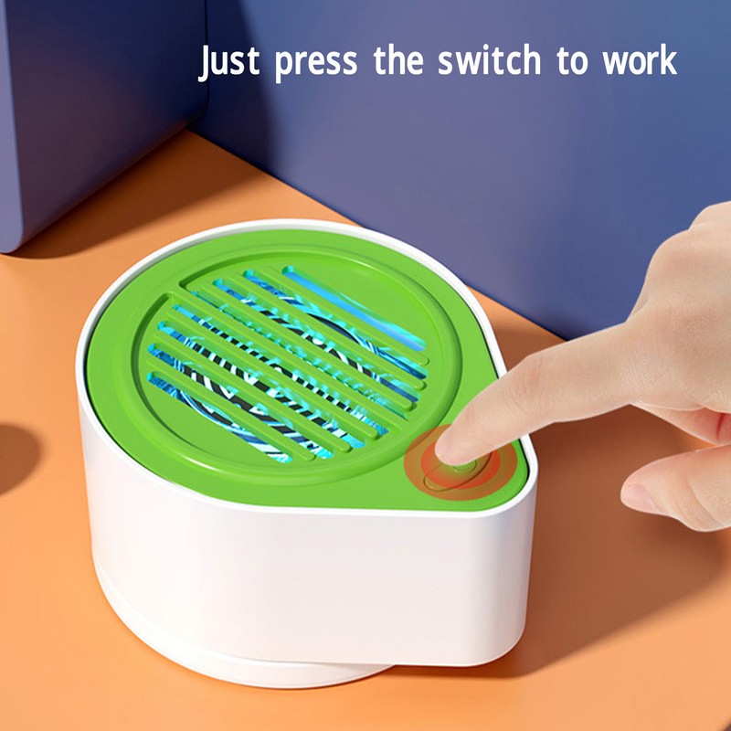Fruit Vegetable Washing Machine ABS Household Capsule Shape Food Purifier