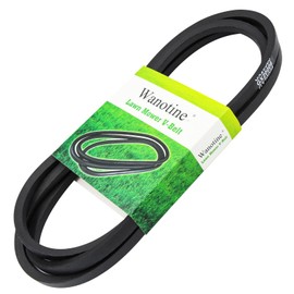 Wanotine GX20006 Drive Belt 1/2" x 89" Replaces UC30568 John Deere 48 inch Drive Belt for D110, D120, D125, D130, D140, D155, D160, D170, L110, L111, L118, L120, L130, E170 Lawn Tractor Mower