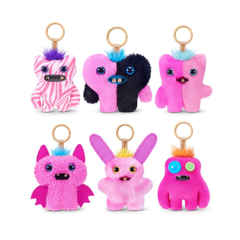 Puggler Pugler Baby Winged Belly Keyring