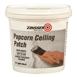 Zinsser 76084 Ready-Mixed Popcorn Ceiling Patch, Quart, White
