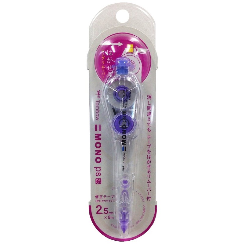 トンボ鉛筆 修正テープ モノPS 2.5mm CT-PS2.5
