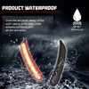 GTINTHEBOX Smoked Lens Rear Red Led Side Marker Light Kit