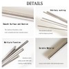 Tynulox 10Pcs 1/4" × 6" Length 304 Stainless Steel Rods,