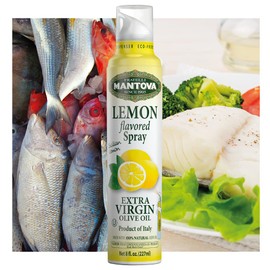 ITALIAN SCENTS Spray Extra Virgin Olive Oil with Basil, Rosemary, Lemon, Orange and Black Pepper (Pack of 4) 8.5 oz each