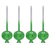 4pcs Self Watering Flower Globes Decorative Automatic Plants Watering Bulbs