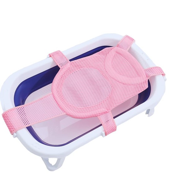 Baby Bath Seat Support Net Newborn Bath Cushion Pad Anti-Slip