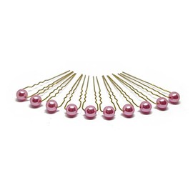 10 x Pearl Hair Pins - Bridal Hair Accessories, Pearl Hair Pins