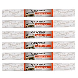 Duck EasyLiner Brand Smooth Top Shelf Liner, Grey Svelte, 20 in. x 6 ft, 6 Rolls, Taupe