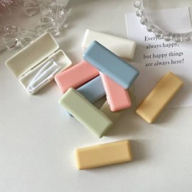 샘스 일회용렌즈 휴대용 파스텔 뽁뽁이 흡착봉 핀셋 집게 콘텍트렌즈 케어키트 랜덤색상 일회용렌즈도구 렌즈캡 Sems Disposable Lens Portable Pastel Bubble Wrap Suction Stick Tweezers Contact Lens Care Kit Random Color Disposable Lens Tool Lens Cap